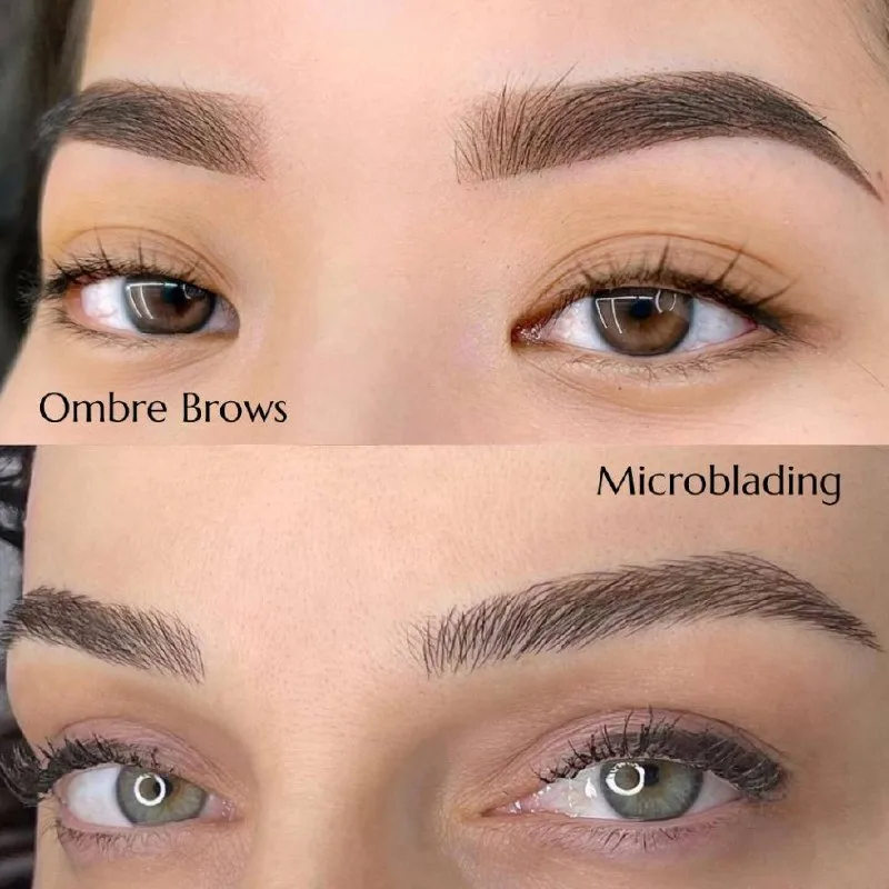 Ombre vs Microblading